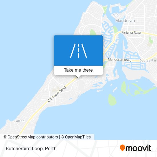 Butcherbird Loop map