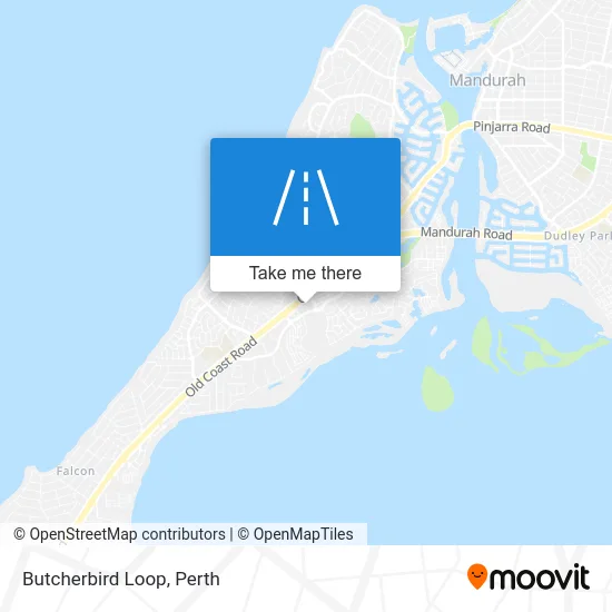 Mapa Butcherbird Loop