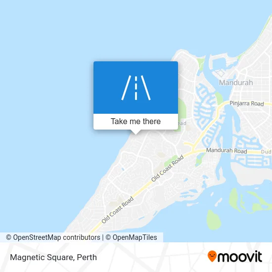 Mapa Magnetic Square