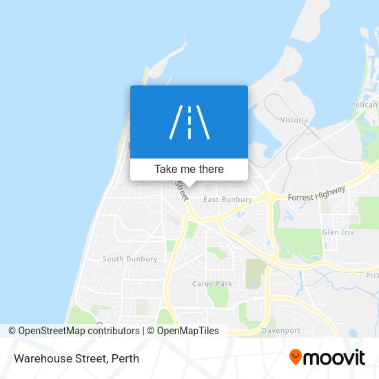Warehouse Street map
