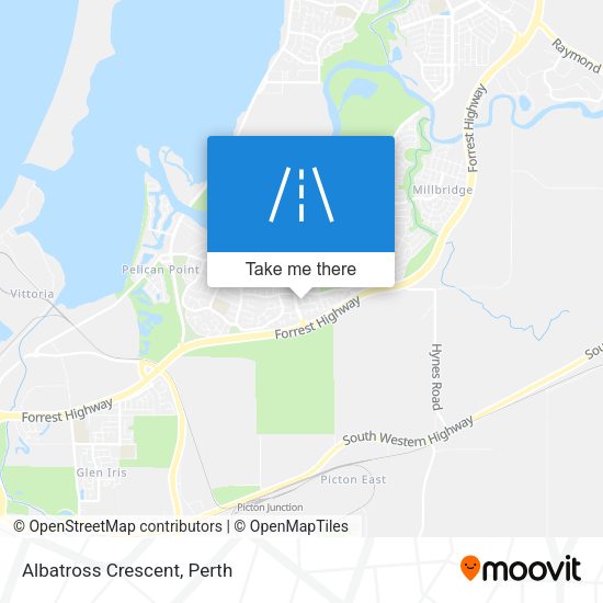 Albatross Crescent map