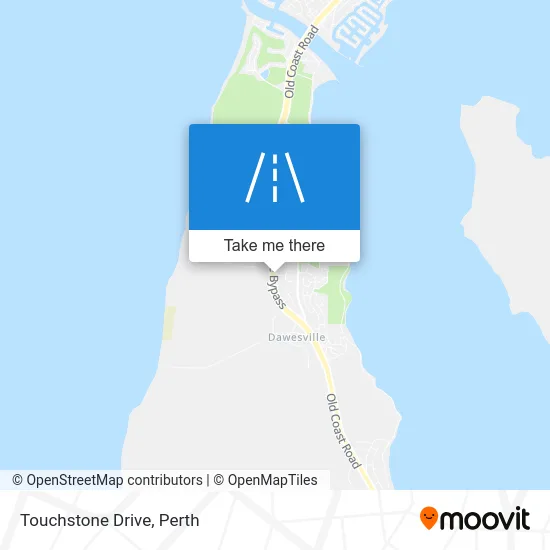 Mapa Touchstone Drive