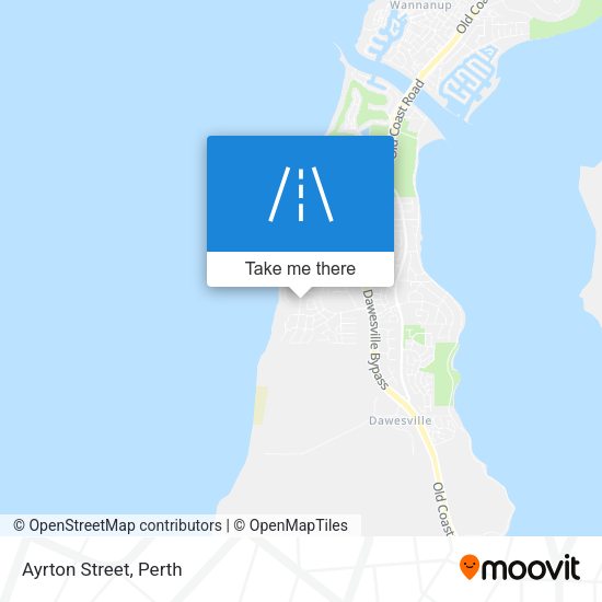 Ayrton Street map