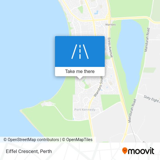 Eiffel Crescent map