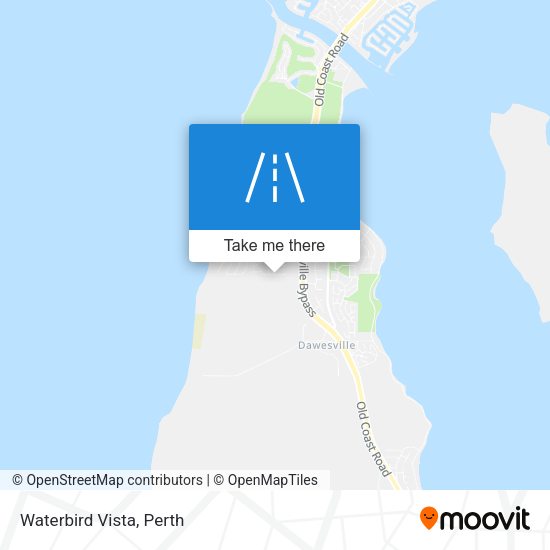 Waterbird Vista map