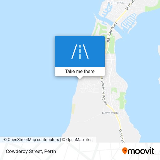 Cowderoy Street map