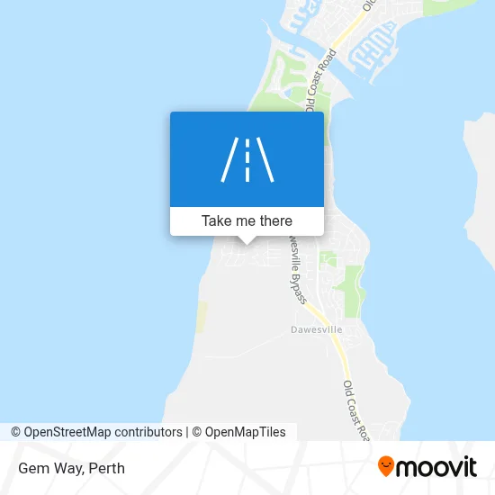 Mapa Gem Way