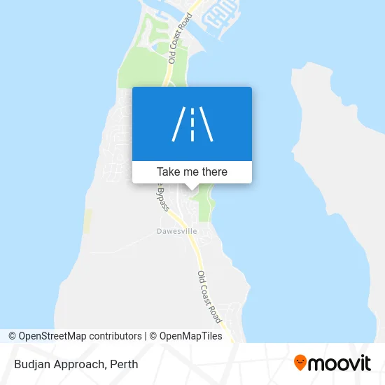 Mapa Budjan Approach