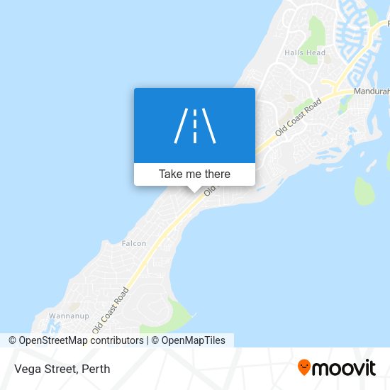 Vega Street map