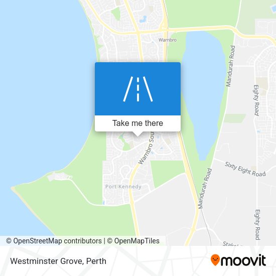 Westminster Grove map