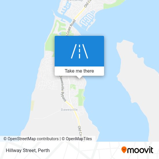 Hillway Street map