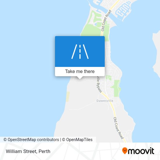 William Street map