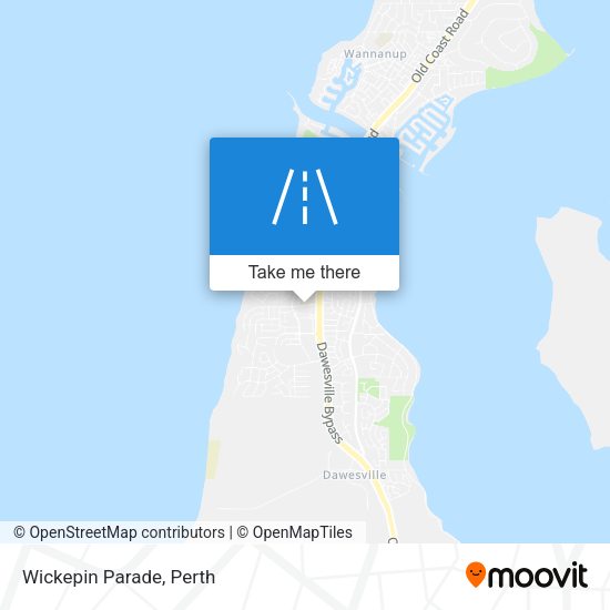 Wickepin Parade map