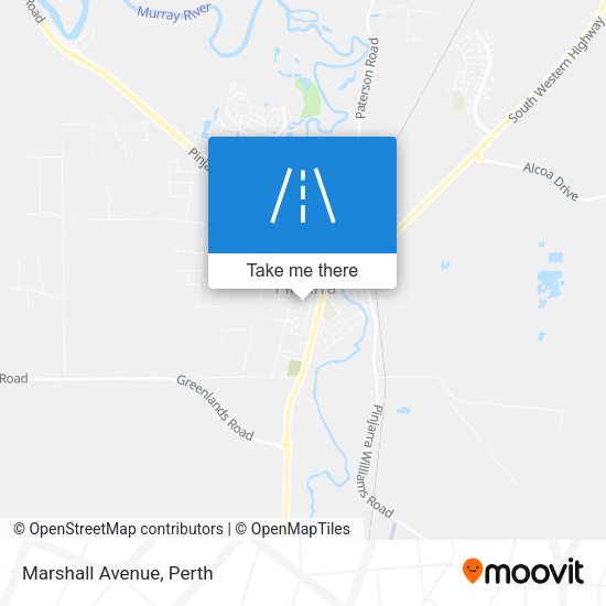 Marshall Avenue map