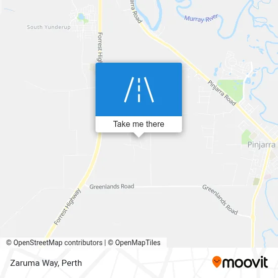 Mapa Zaruma Way