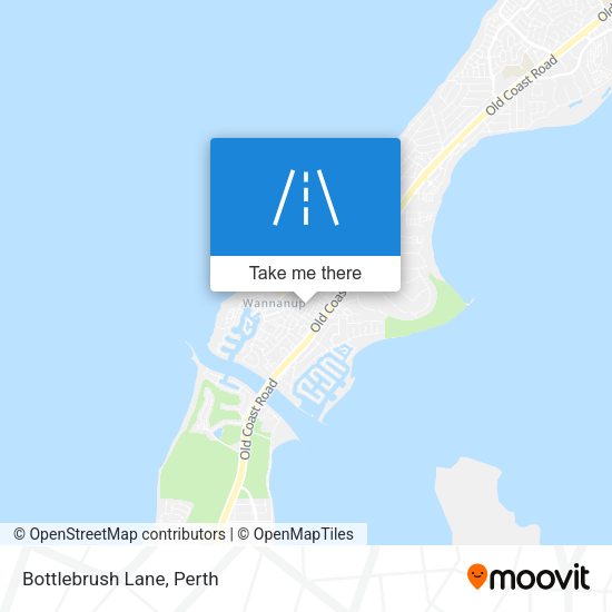 Bottlebrush Lane map