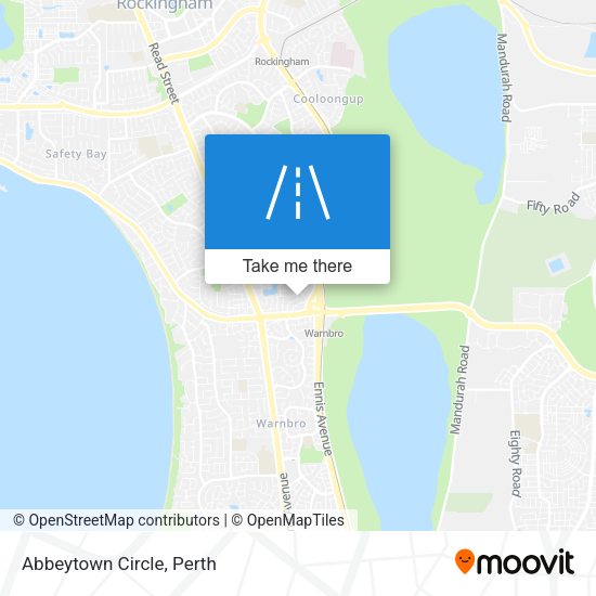 Abbeytown Circle map