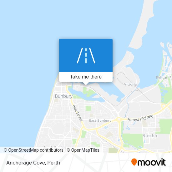 Anchorage Cove map