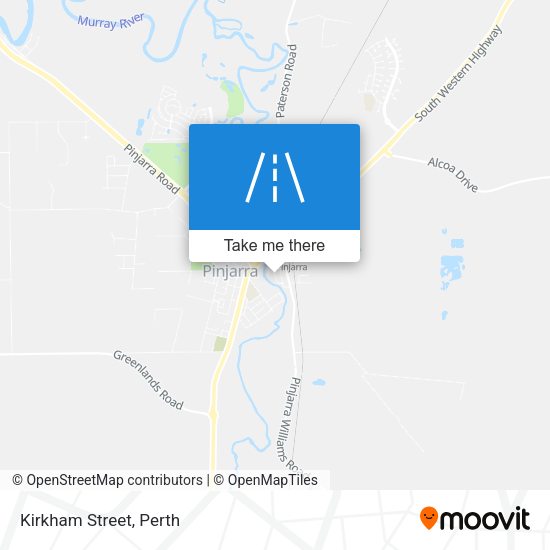 Kirkham Street map