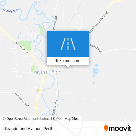 Grandstand Avenue map
