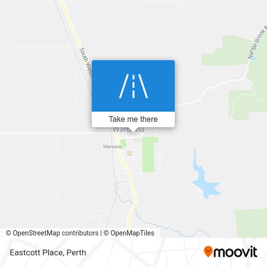 Eastcott Place map