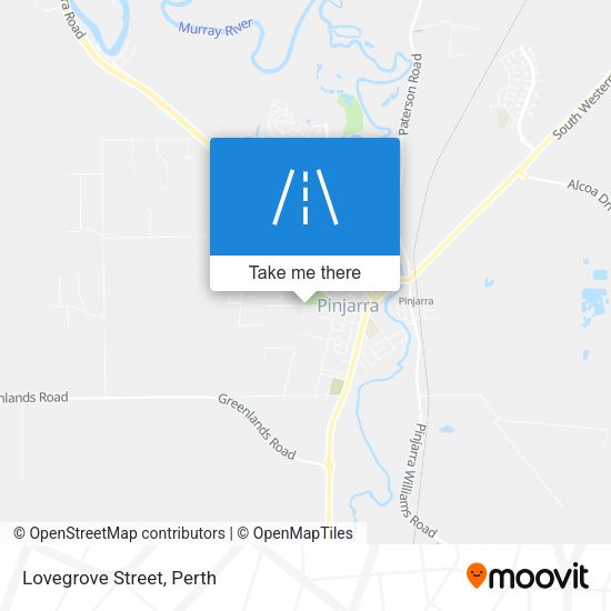 Lovegrove Street map