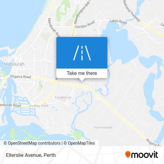 Ellerslie Avenue map