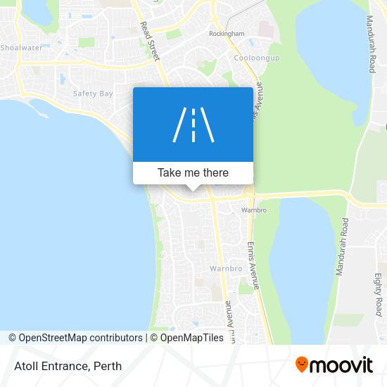 Atoll Entrance map