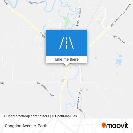 Congdon Avenue map