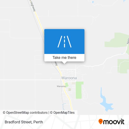 Bradford Street map
