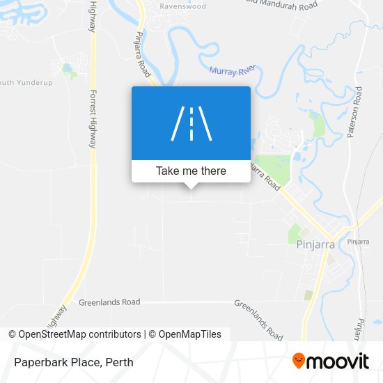 Paperbark Place map