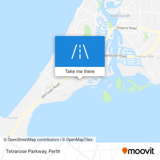Tetrarose Parkway map