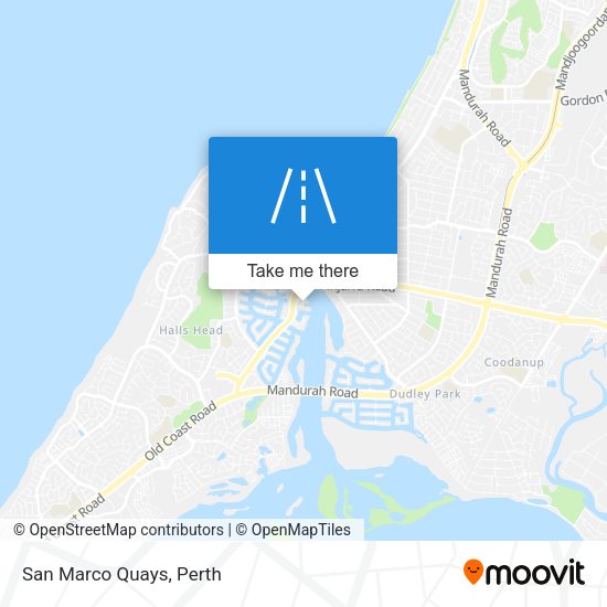 San Marco Quays map