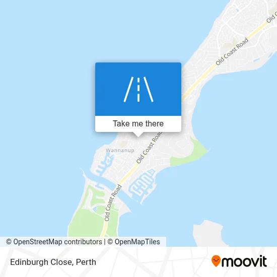 Mapa Edinburgh Close