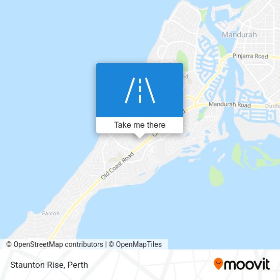 Staunton Rise map