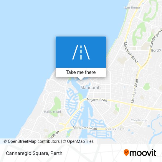 Cannaregio Square map