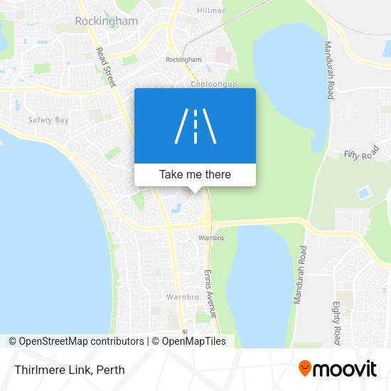 Thirlmere Link map