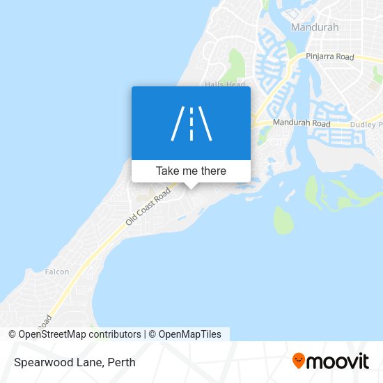 Spearwood Lane map