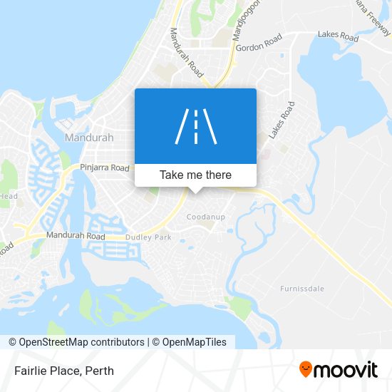 Fairlie Place map
