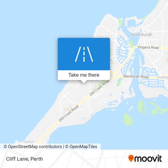 Cliff Lane map