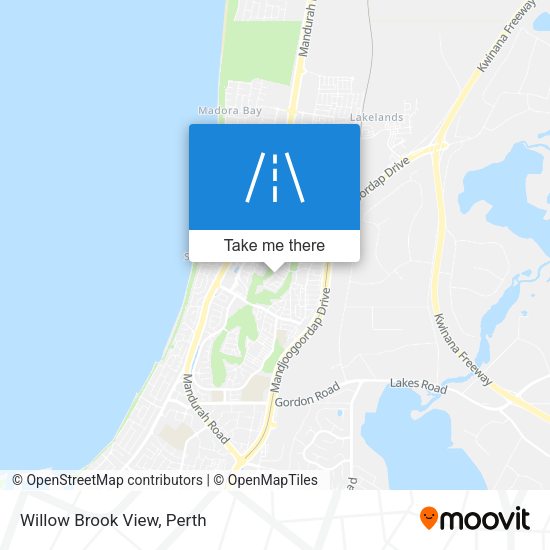 Willow Brook View map