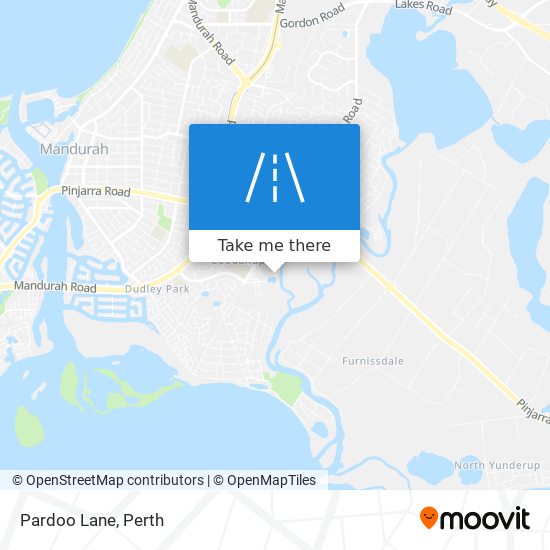 Pardoo Lane map