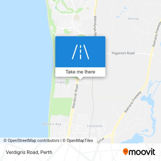 Verdigris Road map