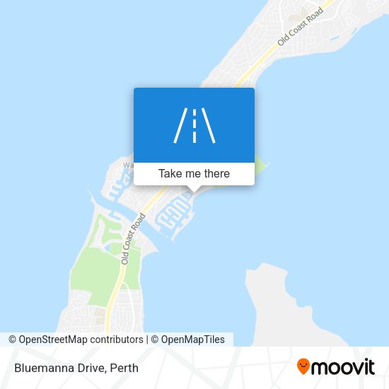 Bluemanna Drive map