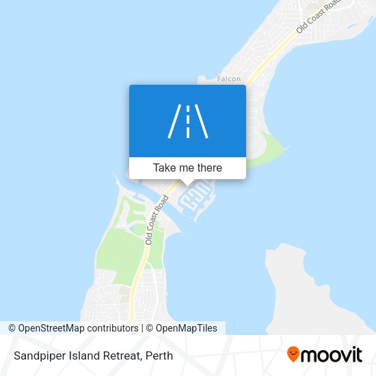 Sandpiper Island Retreat map