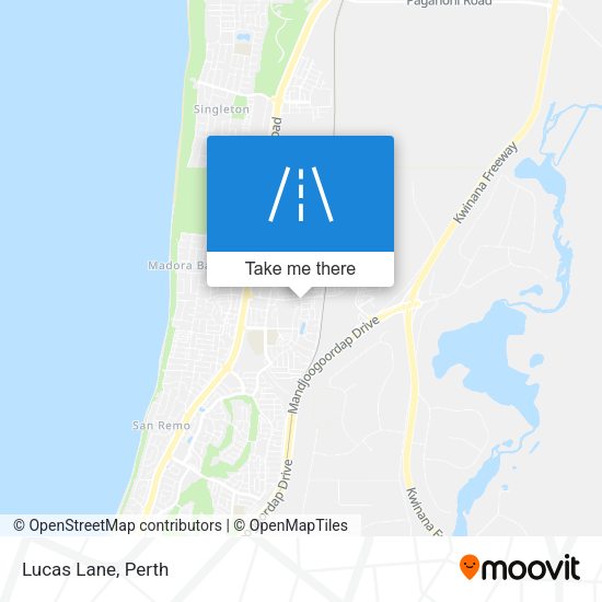 Lucas Lane map