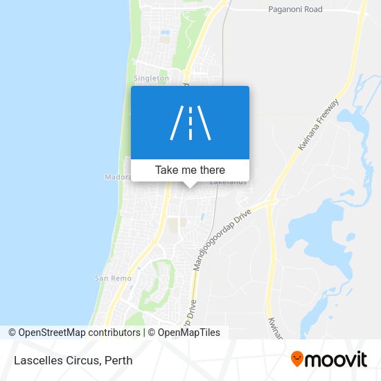 Lascelles Circus map