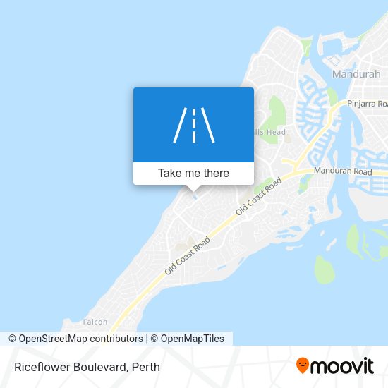 Riceflower Boulevard map