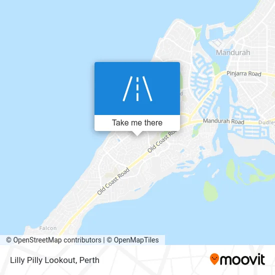 Mapa Lilly Pilly Lookout