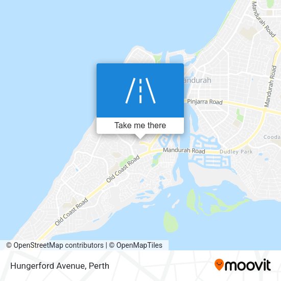 Hungerford Avenue map